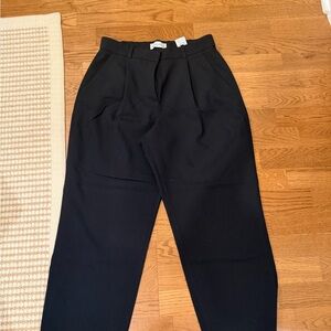 Abercrombie & Fitch Black curve love straight leg Trousers (size 30)